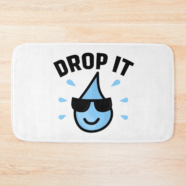 Item preview, Drop It, Funny Water Drop Pun designed and sold by EnzoVectorism.