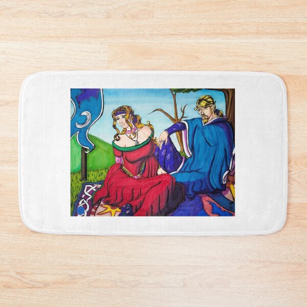 Item preview, Wirogalos and Aglaia relaxing in camp designed and sold by Dagomarosart.
