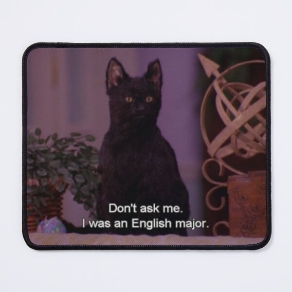 Item preview, Salem the Cat - English Major designed and sold by R-uby.