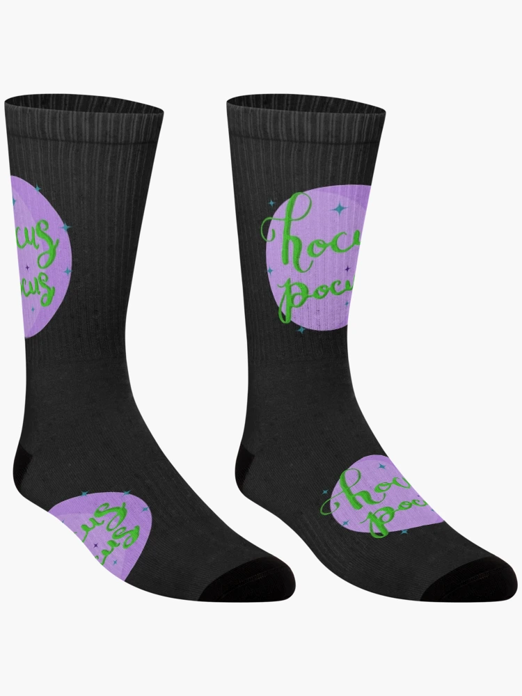 Thumbnail 3 of 5, Socks, Hocus Pocus designed and sold by RojasDesign.