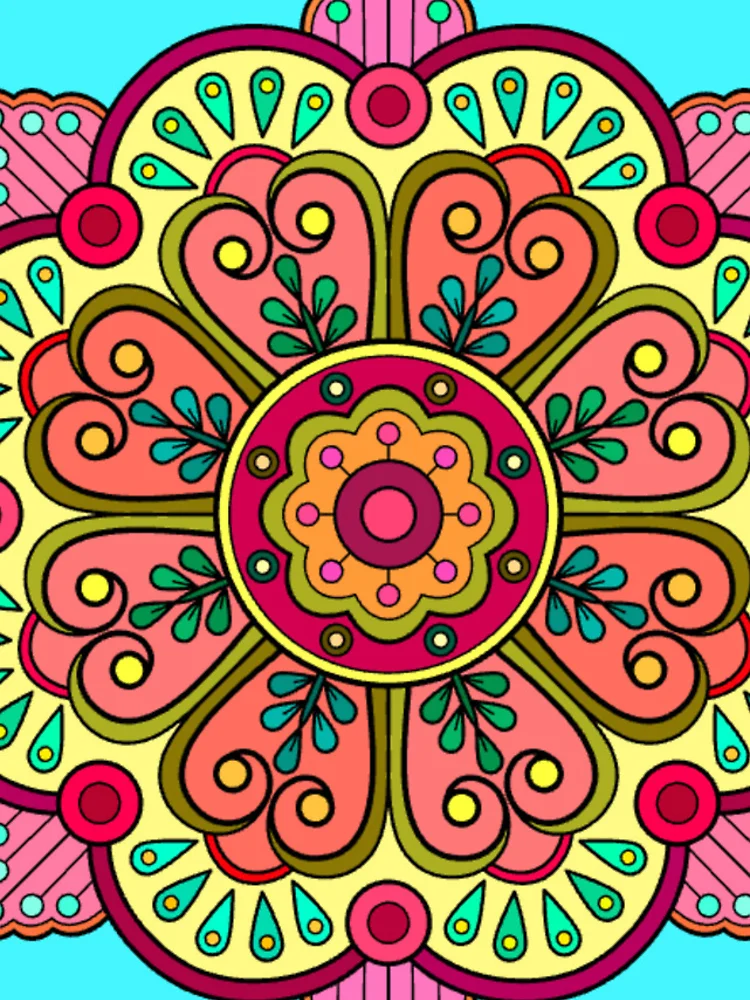 Imagen 5 de 5, Funda de iPhone con la obra Mandala Rosa, diseñada y vendida por RandaMay.