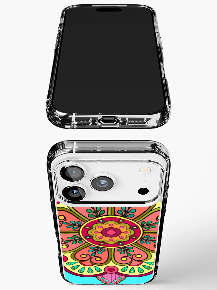 Imagen 3 de 5, Funda de iPhone con la obra Mandala Rosa, diseñada y vendida por RandaMay.