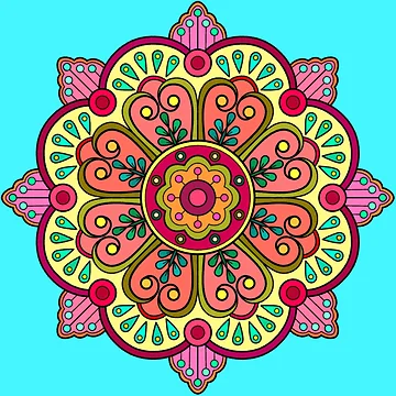 Imagen de la obra Mandala Rosa de RandaMay