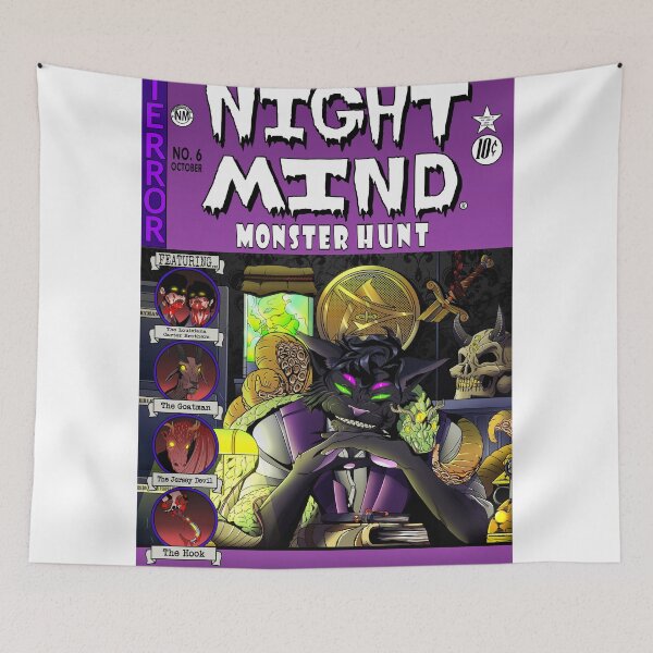 Item preview, Night Mind Monster Hunt designed and sold by OccultProducts.