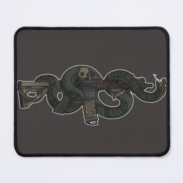 Item preview, Rifle and Snake designed and sold by MilitaryFan.