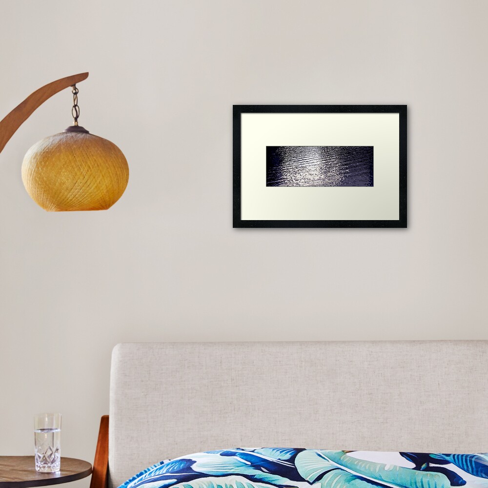 Lazy Lagoon Framed Art Print