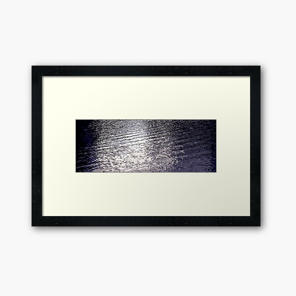 Lazy Lagoon Framed Art Print