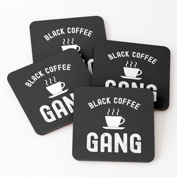 Item preview, Black coffee drinkers gear designed and sold by VitoTDesign.