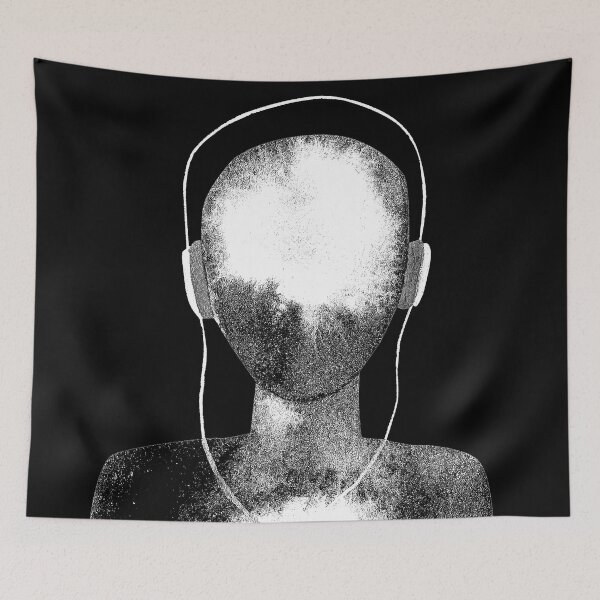 Item preview, Meditation Man White designed and sold by RealmsBeyond.
