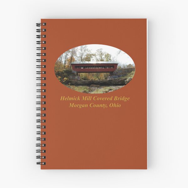 Item preview, Helmick Mill Covered Bridge designed and sold by gotucoveredart.