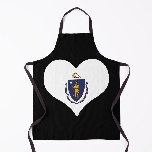 Item preview, Massachusetts US State Flag Heart designed and sold by PKHalford.