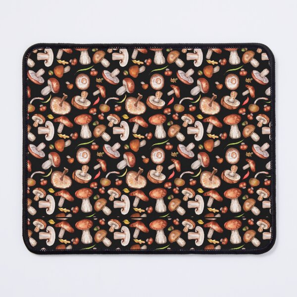 Item preview, Fall Mushrooms Wild Mushroom Pattern designed and sold by WanderTravels.