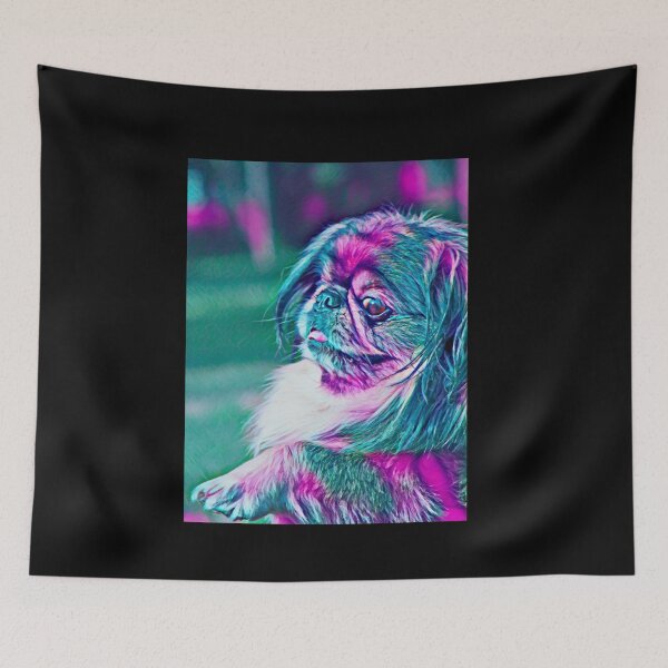 Item preview, Pekingese Sitting Outside designed and sold by teewearstyle.
