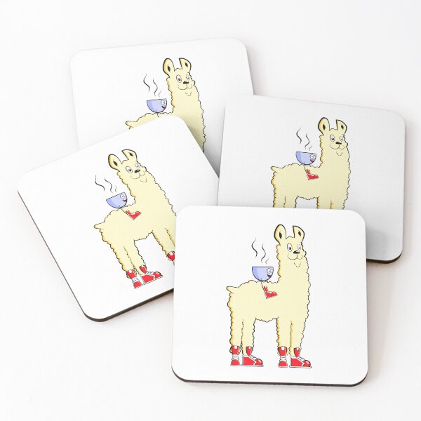 Artikelvorschau, Lama-Kaffee entworfen und verkauft von ArtByNabes.