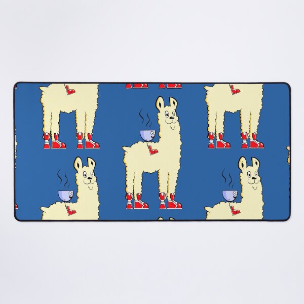 Item preview, Llama Coffee designed and sold by ArtByNabes.