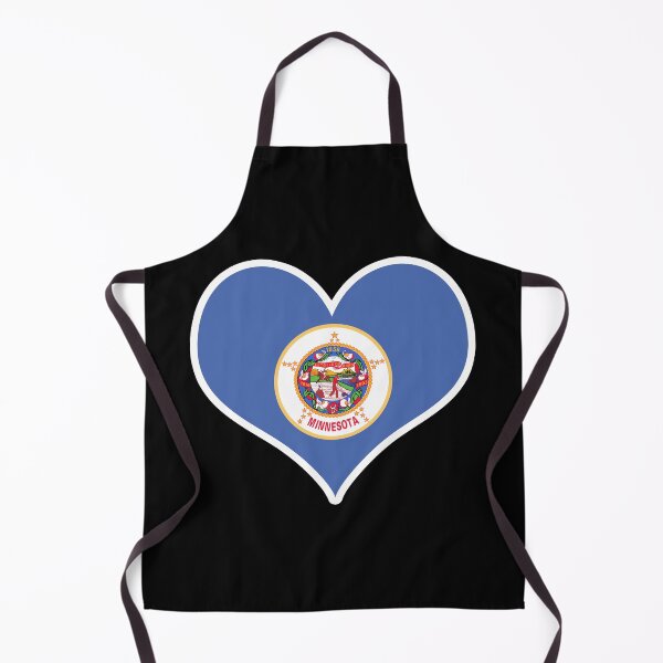 Item preview, Minnesota US State Flag Heart designed and sold by PKHalford.