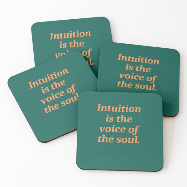 Item preview, Intuition is the voice of the soul. designed and sold by Rechtop.