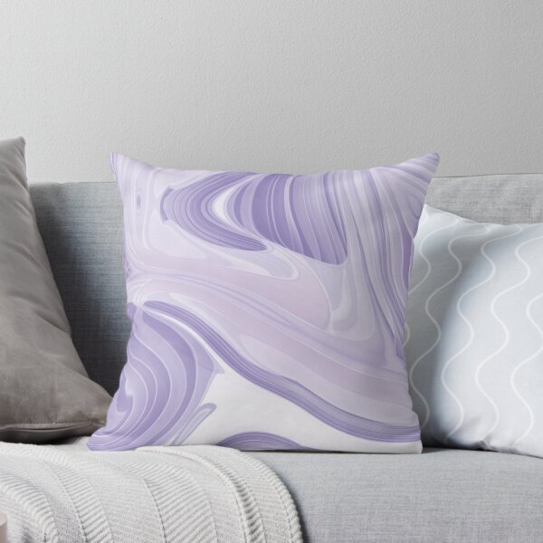 Item preview, preppy pastel lilac purple marble swirls mid century modern  designed and sold by LEILA ART SPACE.