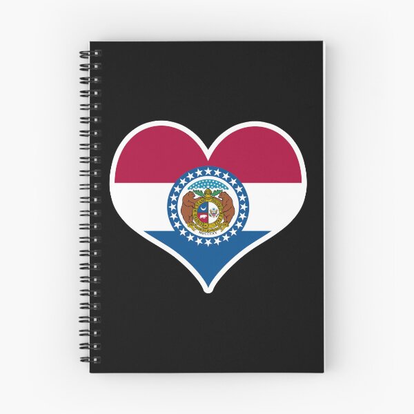 Item preview, Missouri US State Flag Heart designed and sold by PKHalford.