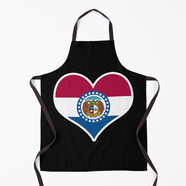 Item preview, Missouri US State Flag Heart designed and sold by PKHalford.