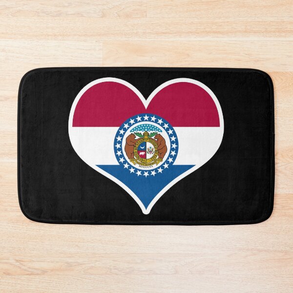 Item preview, Missouri US State Flag Heart designed and sold by PKHalford.
