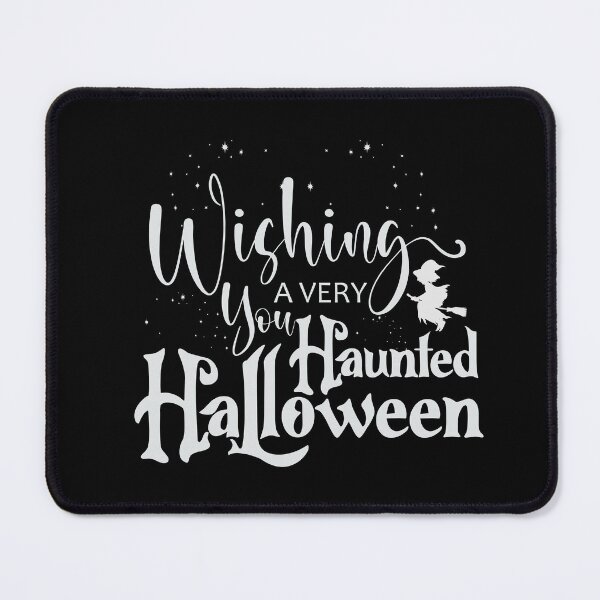 Item preview, Wishing You A Very Haunted Halloween, Halloween Quote designed and sold by OB-Store.