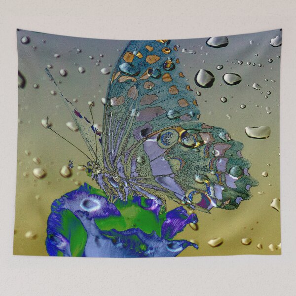 Item preview, Raindrops - Madagascar Swallowtail Butterfly designed and sold by Alius Imago.