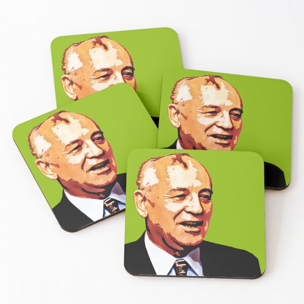 Item preview, Mikhail Gorbatchov Portrait | Pop Art Illustration designed and sold by monkeybusiness.pt.