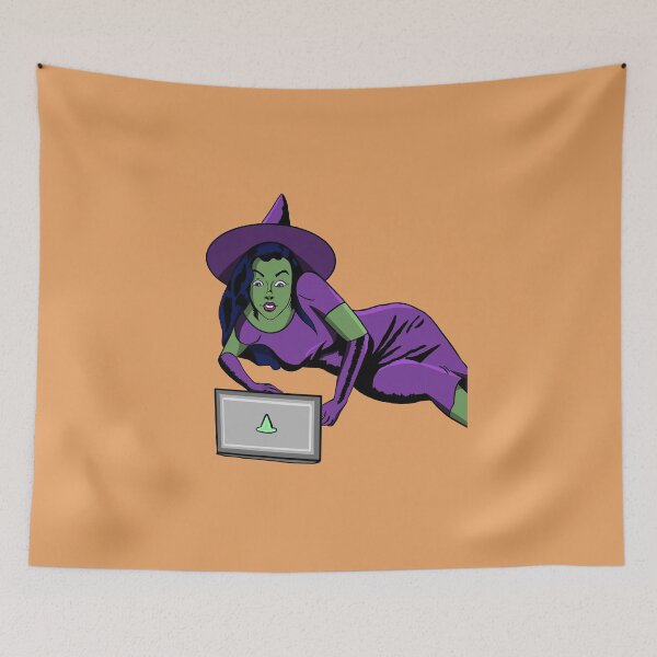 Item preview, Witch-a Watching? (witch only) designed and sold by gaslight-n.