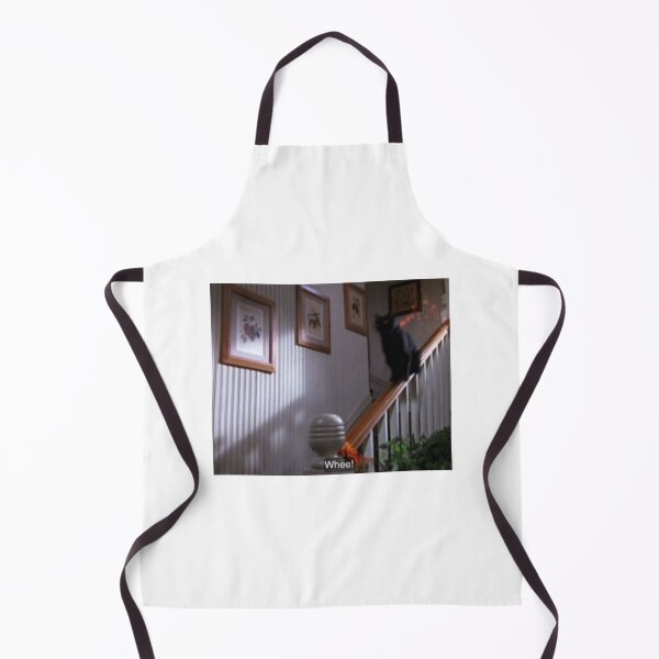 Item preview, Salem the Cat on stairs - “Whee!” designed and sold by R-uby.
