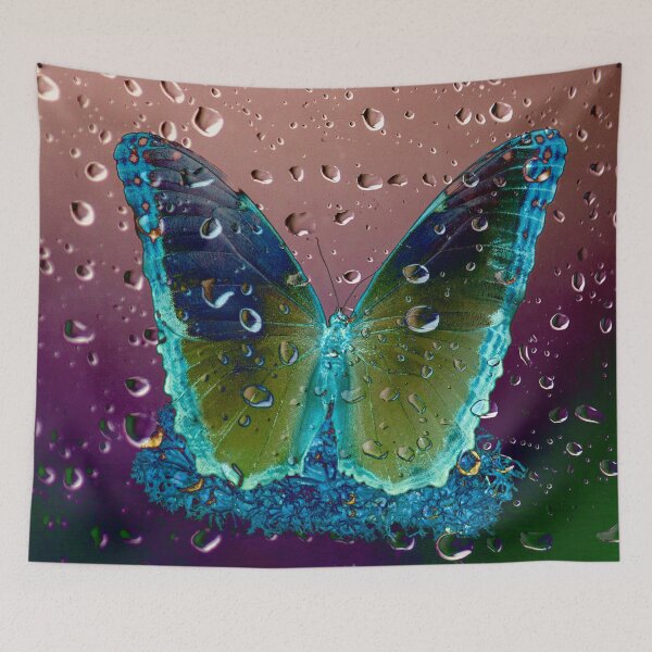 Item preview, Raindrops - Columbia Blue Butterfly designed and sold by Alius Imago.
