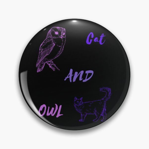Item preview, A Cat And An Owl Funny Pet Owner Classic  designed and sold by Swobodzio.