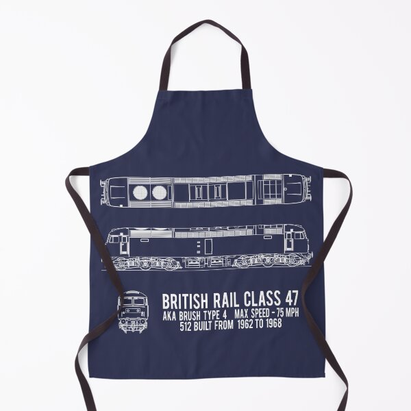 Item preview, British Rail Class 47 Brush Type 4 Locomotive Blueprint Diagram Gift designed and sold by Maljonic.