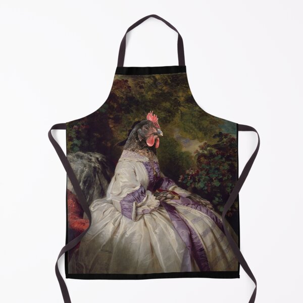Item preview, Lady with The Locket designed and sold by MuseumOfFineArtChickens GiftShop.