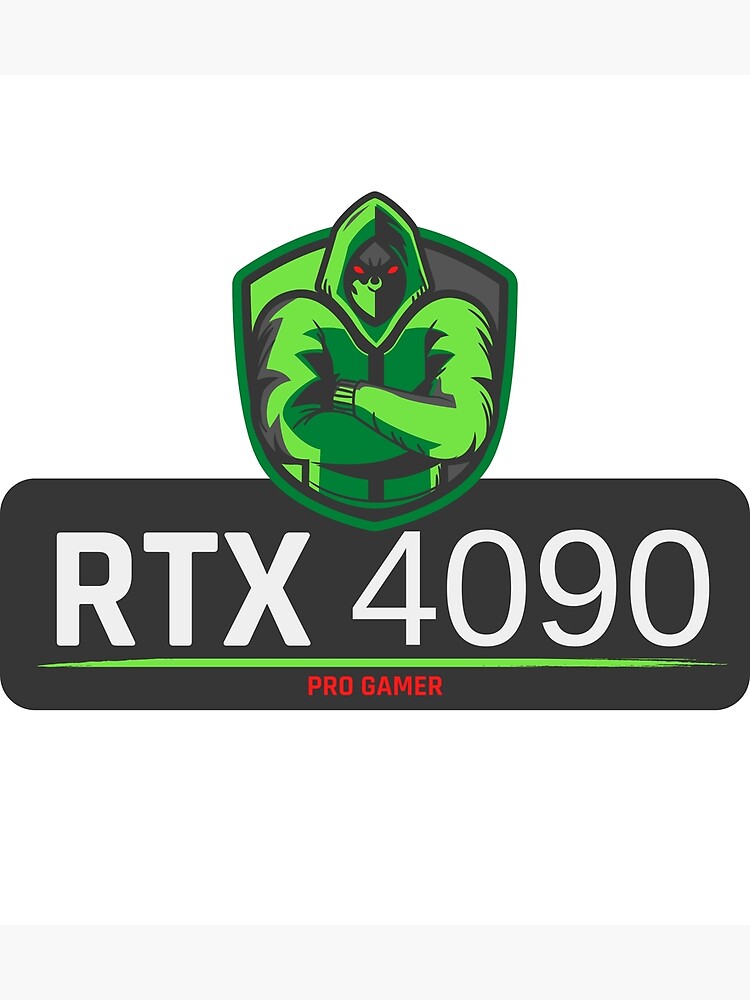 "RTX 4090 Pro Gamer" Poster for Sale by nacidon | Redbubble