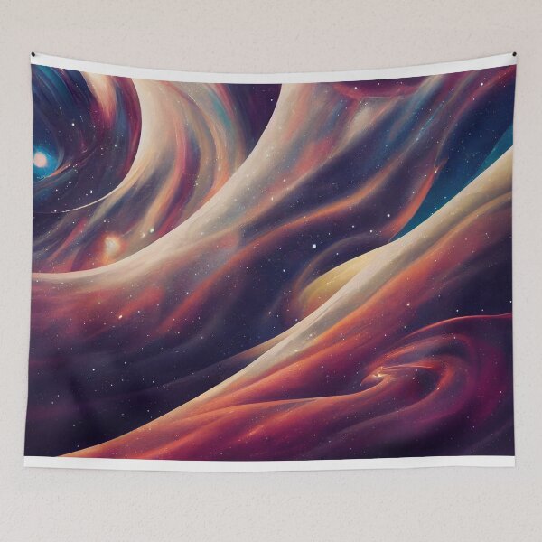 Item preview, slide background abstract ethereal dark colors designed and sold by Schmeker.