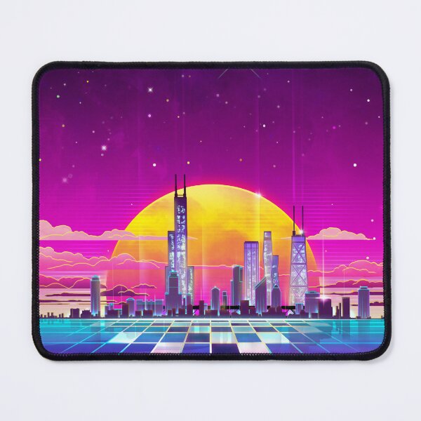 Item preview, Synthwave Neon Light Chicago designed and sold by forge22.