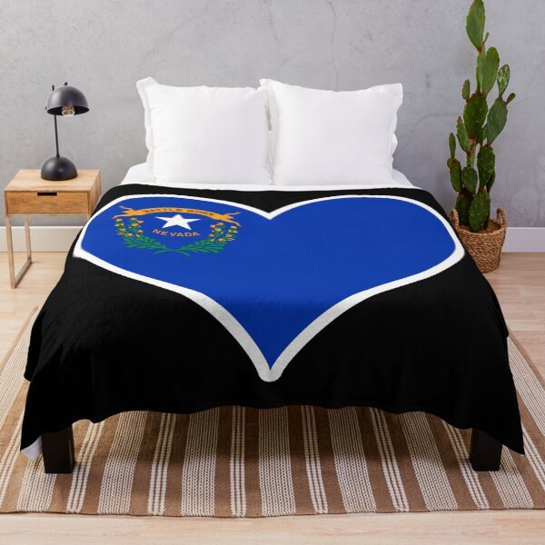 Item preview, Nevada US State Flag Heart designed and sold by PKHalford.
