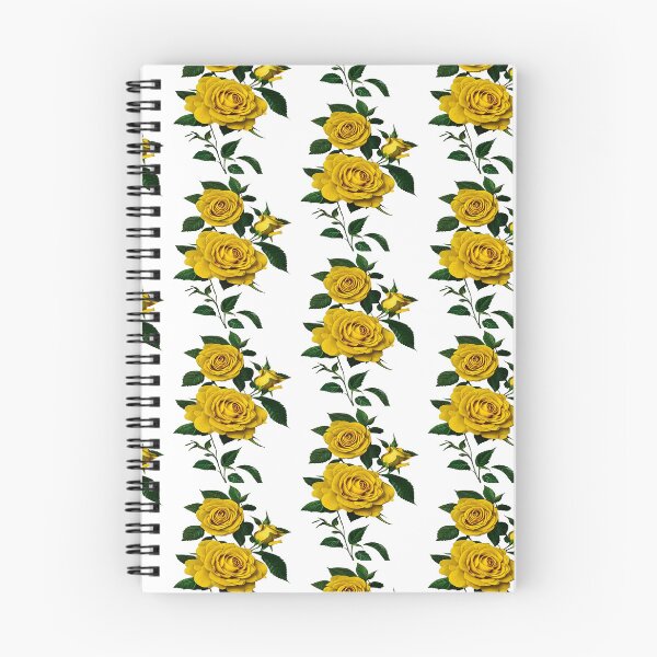 Item preview, Digital image of yellow rose in antique book illustration style designed and sold by Gala-life1.