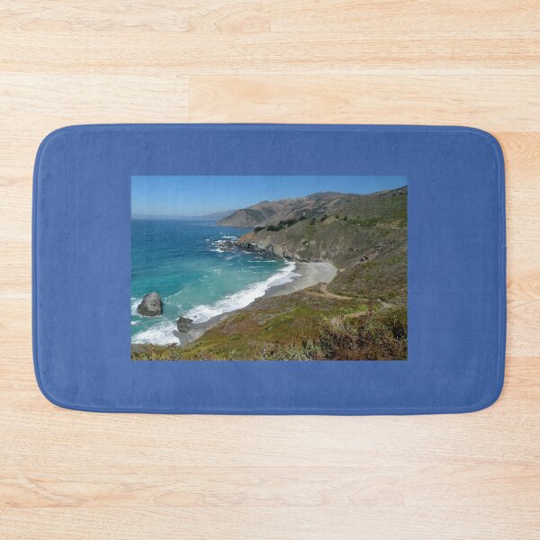Item preview, Shoreline and cove along Highway 1 designed and sold by Martha Sherman.