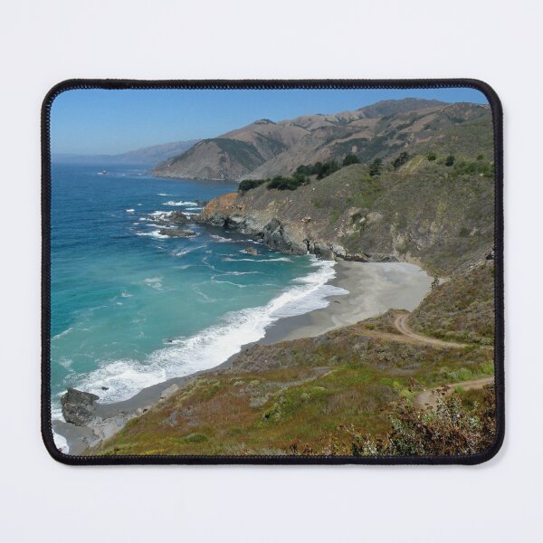 Item preview, Shoreline and cove along Highway 1 designed and sold by Martha Sherman.