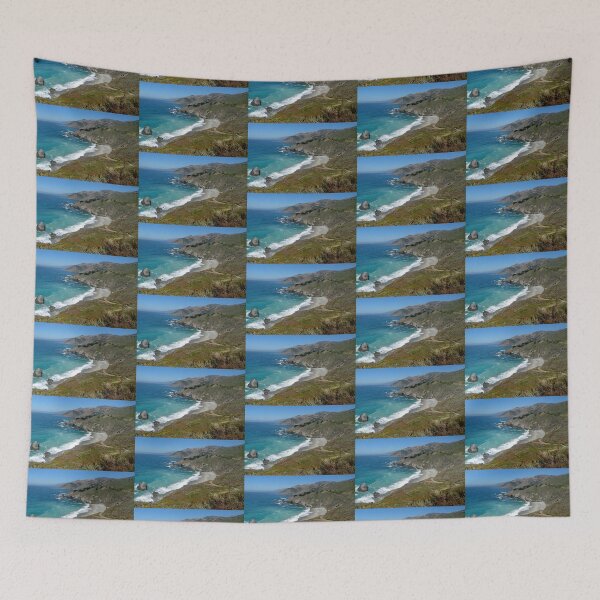 Item preview, Shoreline and cove along Highway 1 designed and sold by Martha Sherman.