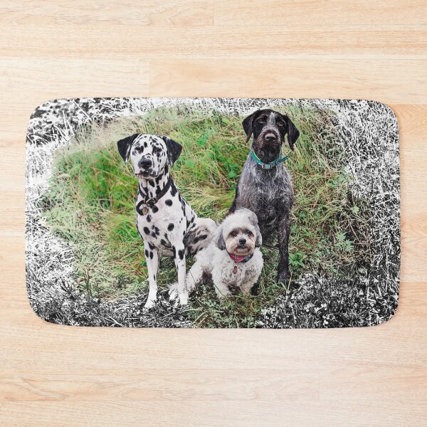 Item preview, Three Dogs designed and sold by PurpleBluesPets.