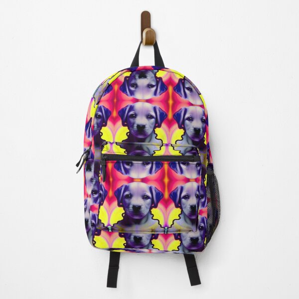 Item preview, Crazy Puppy Tiled Original Digital Art Design designed and sold by ChorkiePawPress.