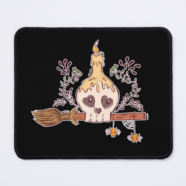 Item preview, cute skull candle designed and sold by LucyGutierrezB.
