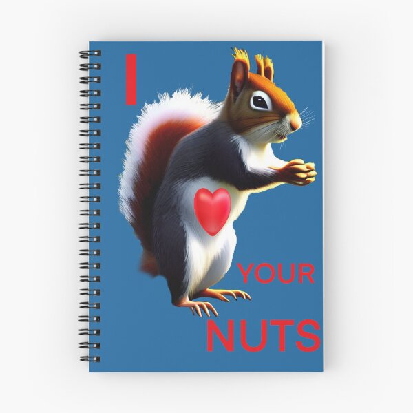 Item preview, SQUIRREL LOVING GIFTED NUTS designed and sold by sailorsam1805.