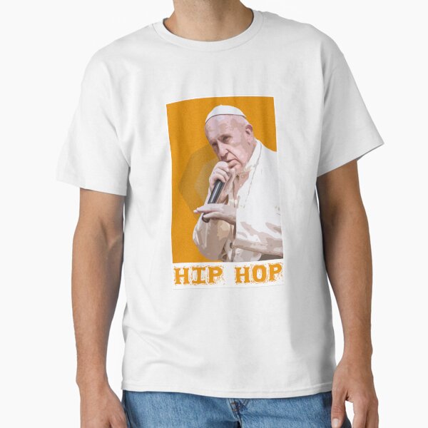 Item preview, Papst Francis Hip Hop lustiges Design designed and sold by ThatMerchStore.
