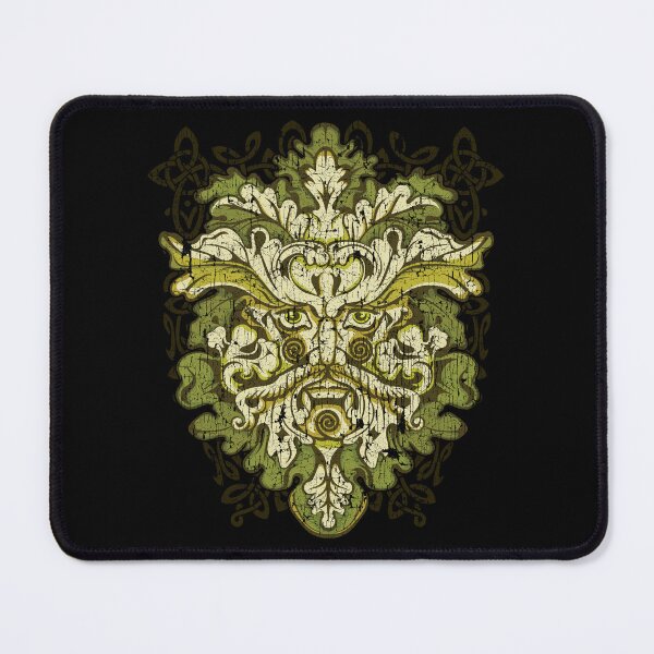 Item preview, Green Man Pagan Celtic Mythology God Irish Scottish Wicca designed and sold by BluePagan.