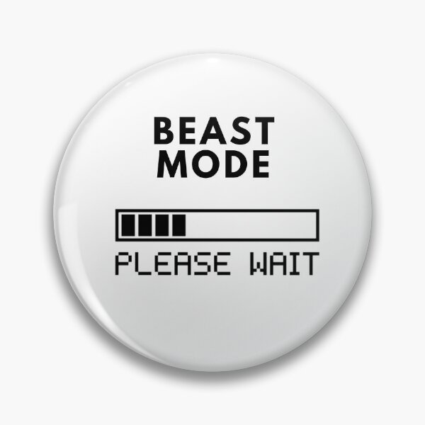 Item preview, BEAST MODE ON WHITE designed and sold by unclejab.