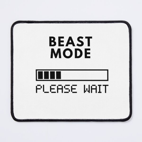 Item preview, BEAST MODE ON WHITE designed and sold by unclejab.